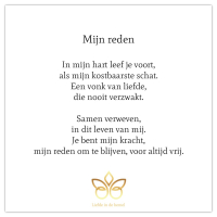 Kaart: 'Mijn reden'